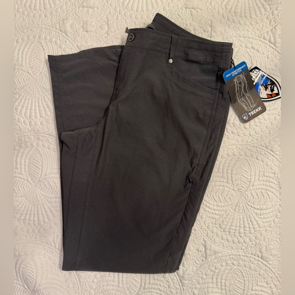 Kuhl Trekr Pant 32” Inseam Charcoal Grey NEW WITH TAGS size 14